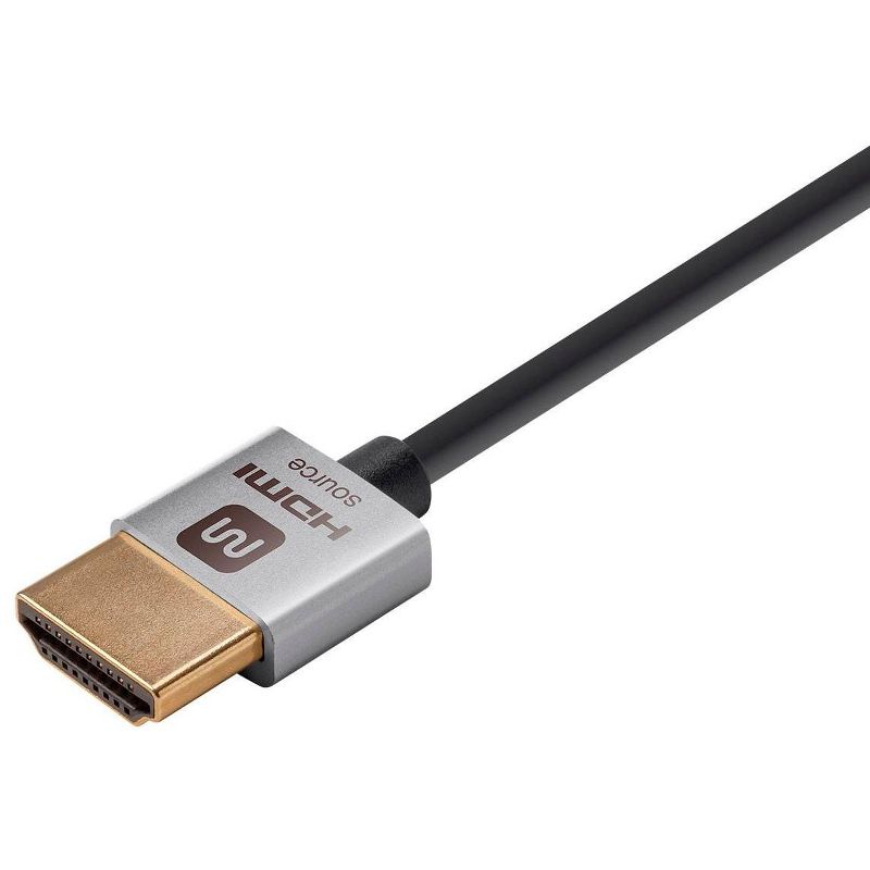 C2G 35ft 4K HDMI Cable with Gripping Connectors - Plenum Rated - 40 ft HDMI A/V Cable for Audio/Video Device