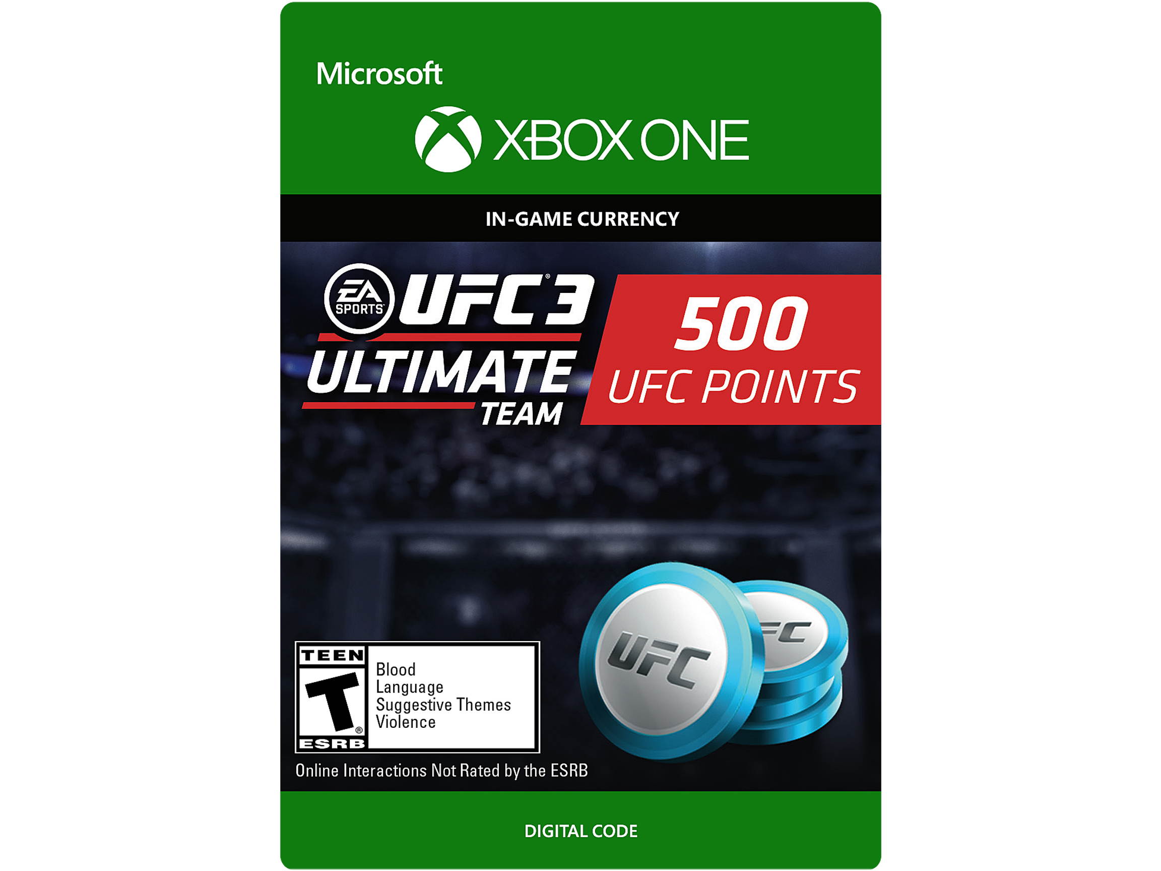 UFC 3: 4600 UFC Points Xbox One [Digital Code]