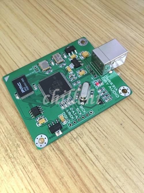 CM6631A digital interface card USB to IIS, SPDIF output 192K 24Bit