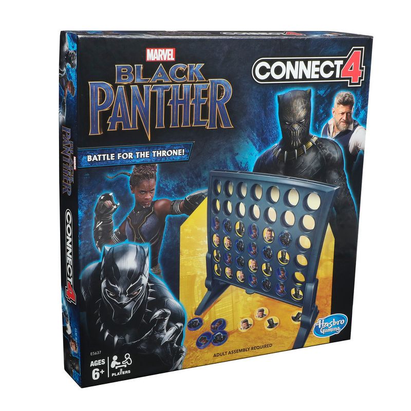 Connect 4 Game: Black Panther Edition