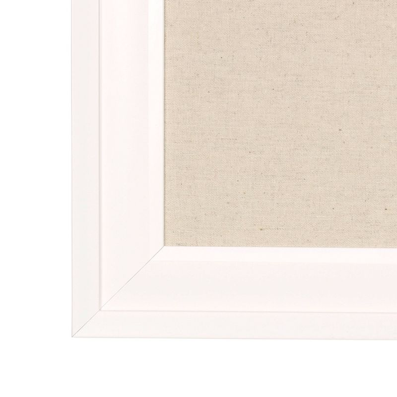 Universal Cork/Dry Erase Board, Melamine, 24 x 18, Black/Gray Aluminum/Plastic Frame