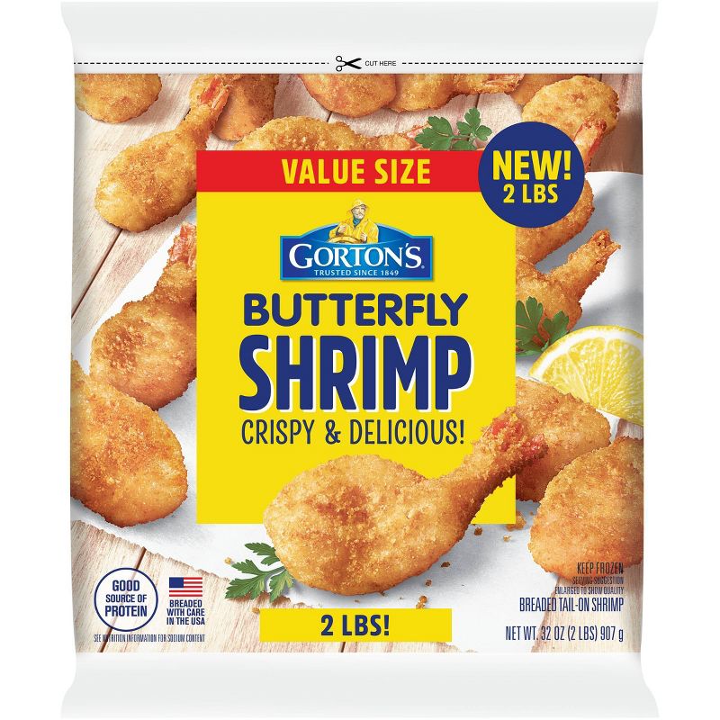 Gorton's Crispy Butterfly Shrimp Club Pack - Frozen - 32oz
