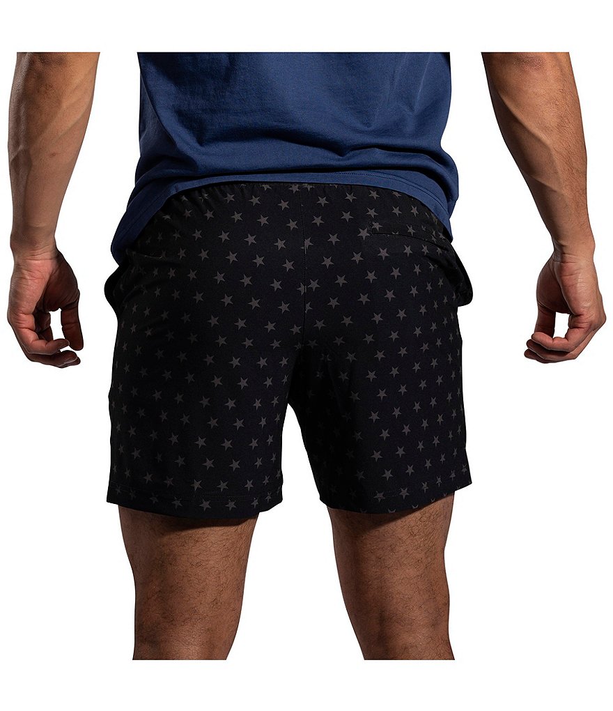 Redsand Elastic Waist Colorblock 20#double; Outseam Volley Shorts