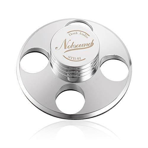 STB01 LP Vinyl Turntables Metal Disc Stabilizer Record Weight HiFi Silver