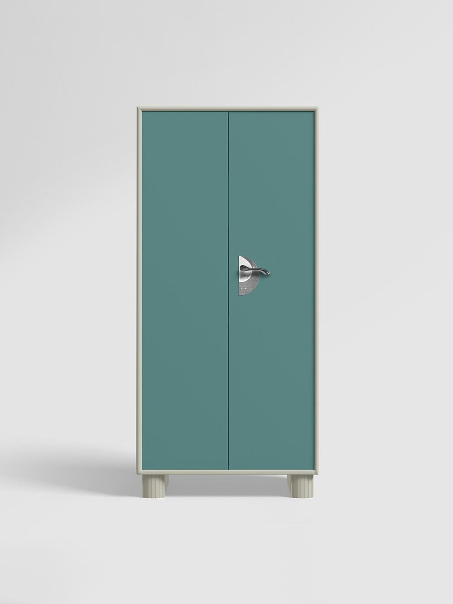 Godrej Interio Storwel  M2 2-Door Steel Almirah, Spring Blue (1-Year Warranty, 1 Locker)
