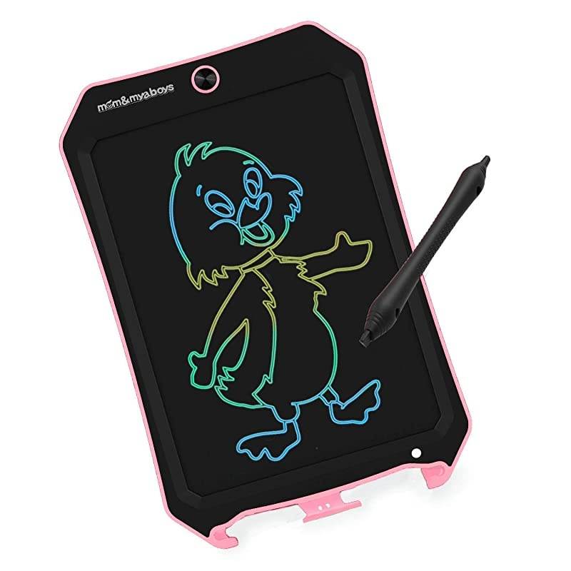 LCD Writing Tablet 8.5 inch Drawing Pad Colorful Screen Doodle Board for Childern Gift Toys for 2 3 4 5 6 Year Old Girls Boys(Pink-Cc)