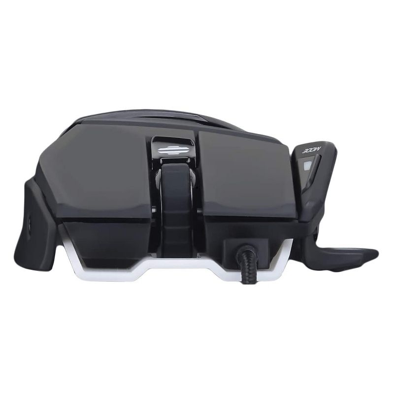 Mad Catz The Authentic R.A.T. 4+ Optical Gaming Mouse, Black ( MR03MCAMBL00 )