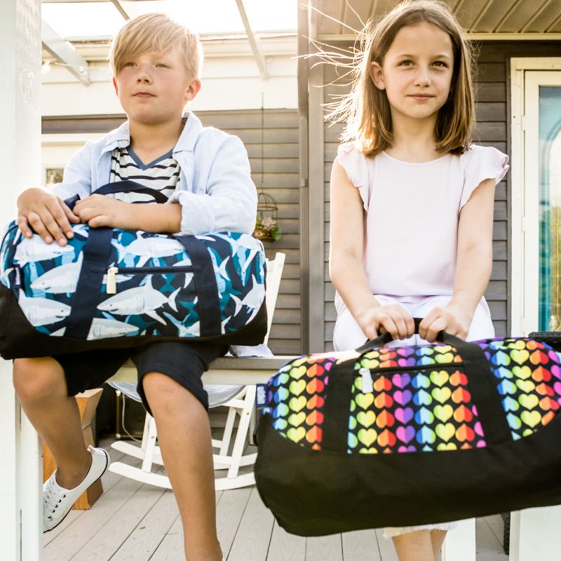 Wildkin Sharks Overnighter Duffel Bag