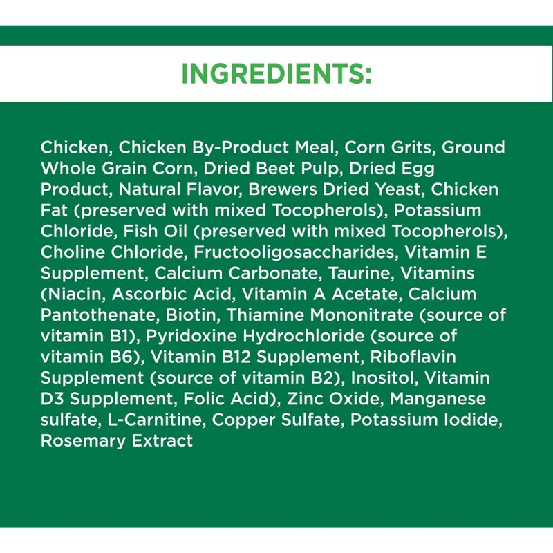 Iams Proactive Health with Chicken Senior Premium Dry Cat Food - 7lbs