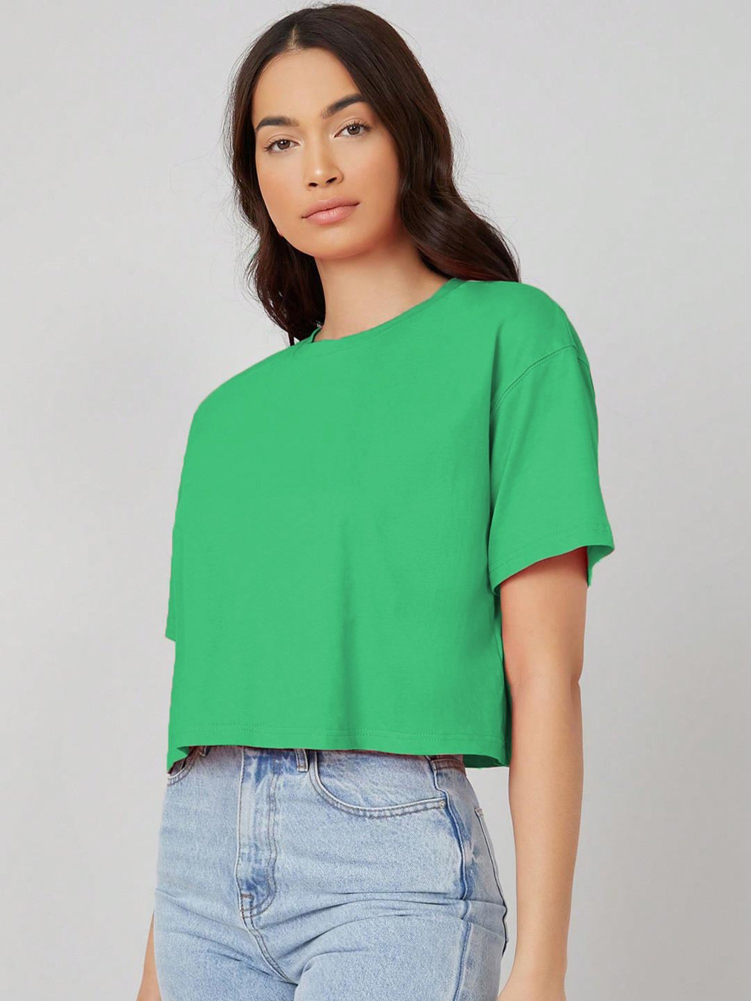 Kotty Green Relaxed Fit Oversized T-Shirt