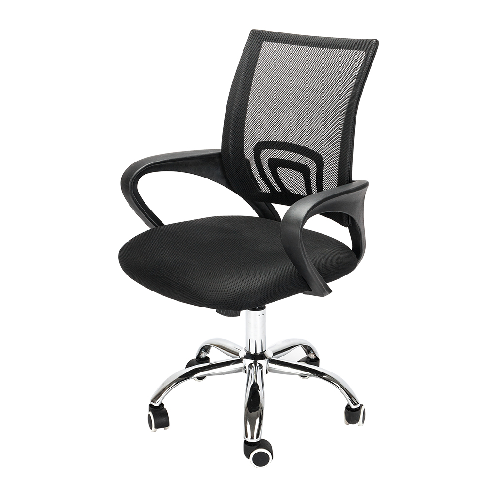 Ergonomic Mesh Computer Office Desk Chair Swivel Metal Base Black