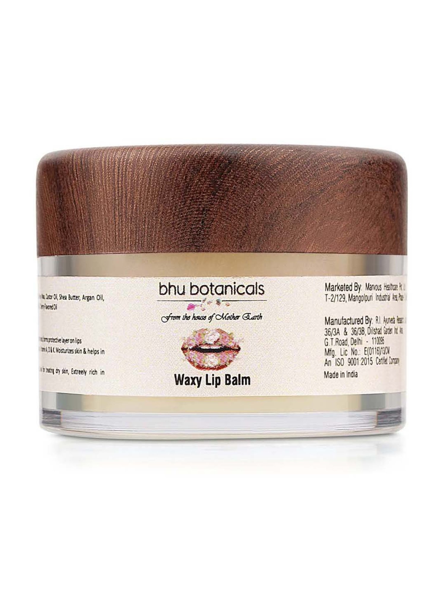 bhu botanicals Waxy Lip Balm - 15 gm