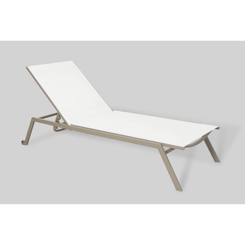 Princeton 2pk Outdoor Chaise Lounges - Ostrich