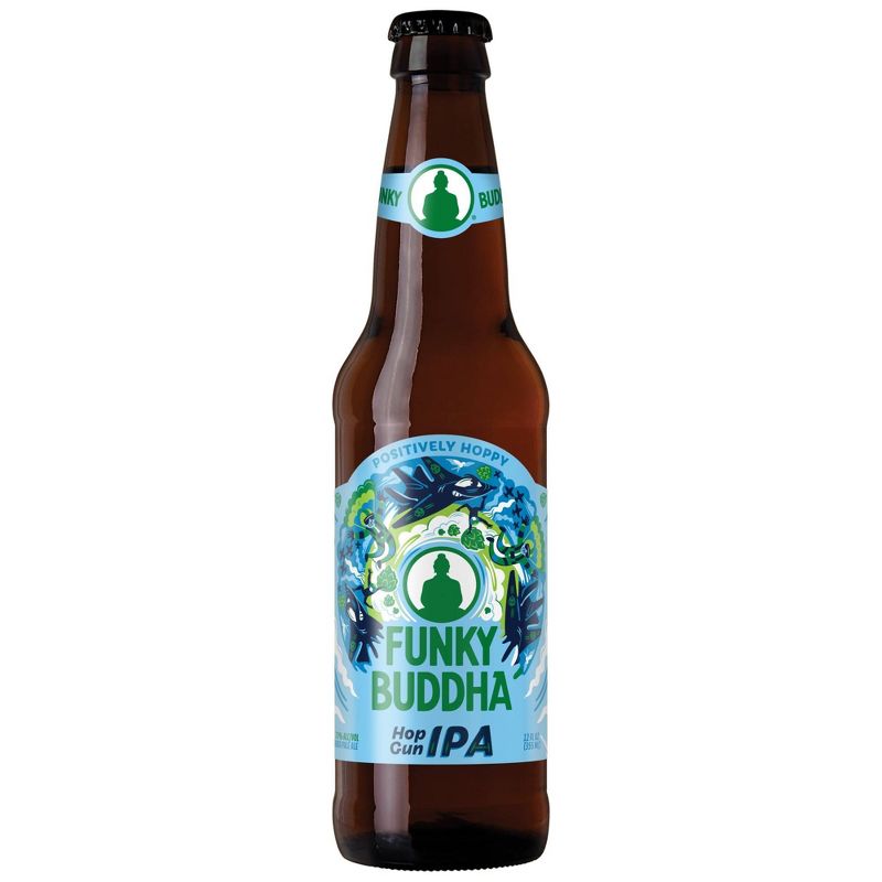 Funky Buddha Hop Gun IPA Beer - 6pk/12 fl oz Bottles