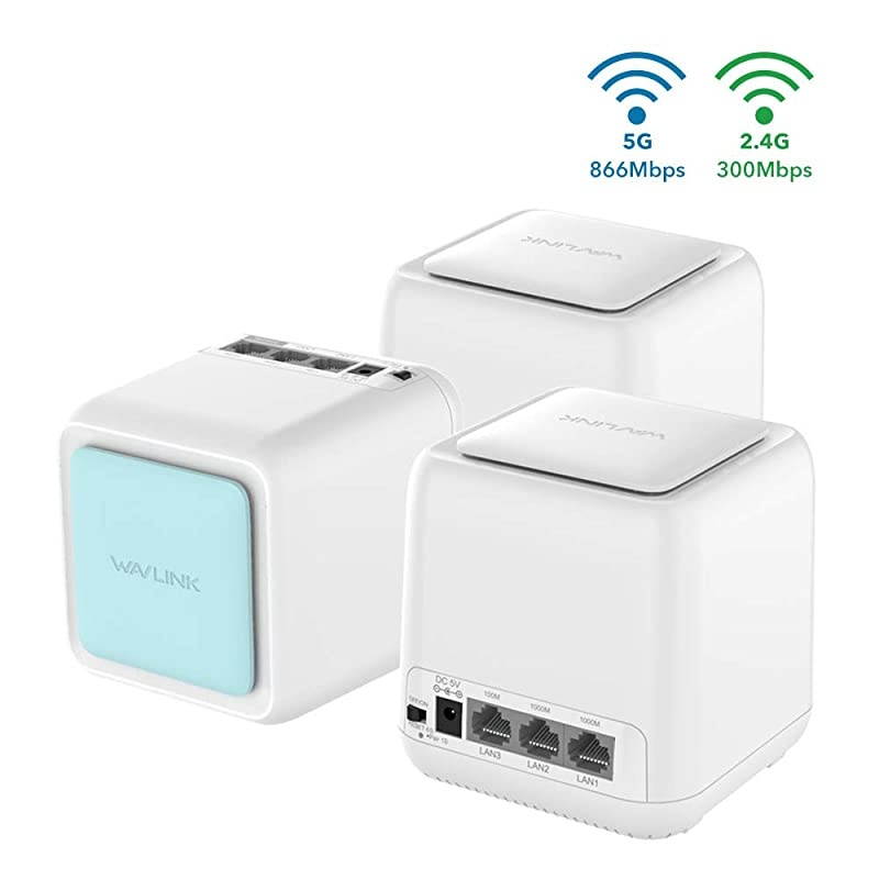 Smart Mesh WiFi System 24GHz+5Ghz Smart WiFi Router Mesh with Touchlink FunctionNewest High Power WiFi RouterWiFi Extender for WholeHome Mesh Network