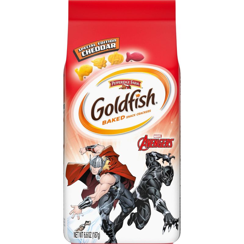 Goldfish Crackers Featuring Marvel Avengers - 6.6oz