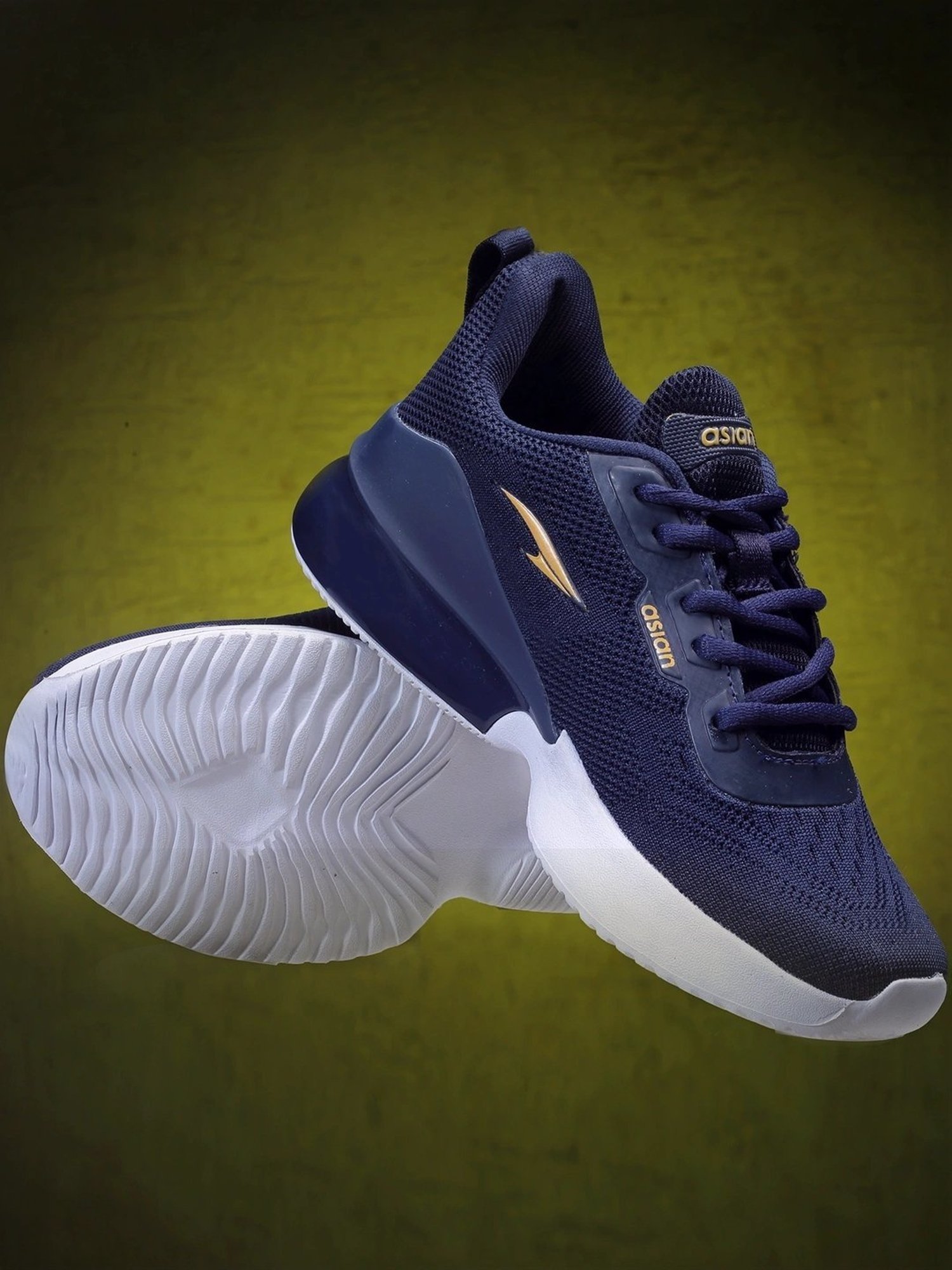 Asian Kids Blue Running Shoes