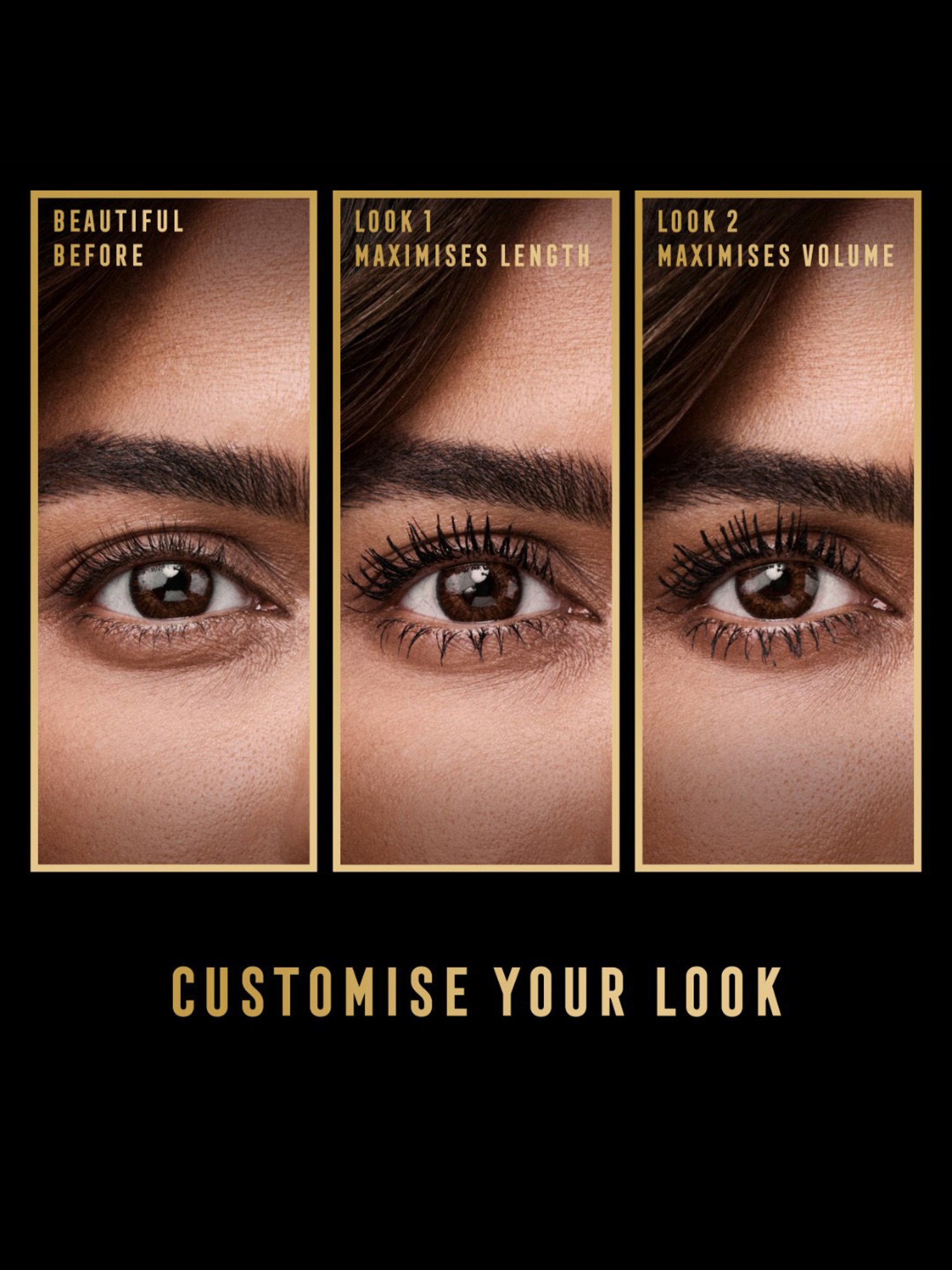 Max Factor Masterpiece 2 IN 1 Lash Wow Mascara 01 Black - 7 ml