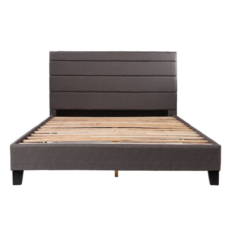 Queen Hiasgis Upholstered Bed Gray - Aiden Lane