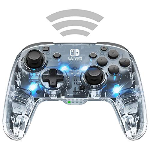 Prismatic LED Deluxe Wireless Controller: Multicolor - Nintendo Switch