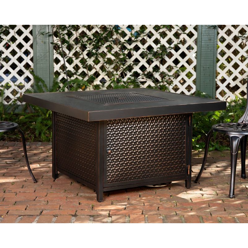 Weyland Square LPG Fire Pit - Fire Sense