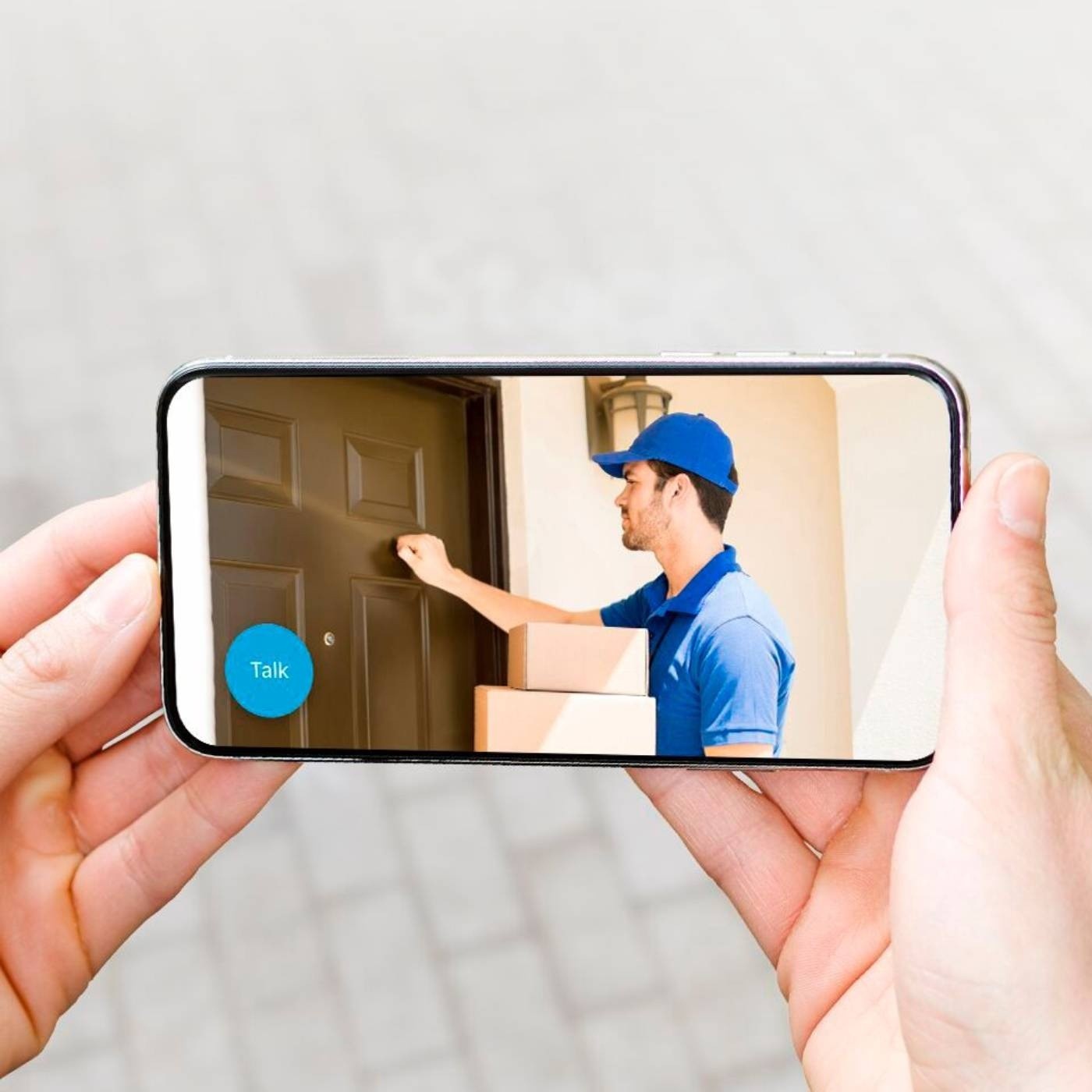 WFDBELL1 Smart Home Wi-Fi Doorbell, HD Camera, Two-Way Audio, No Hub Required