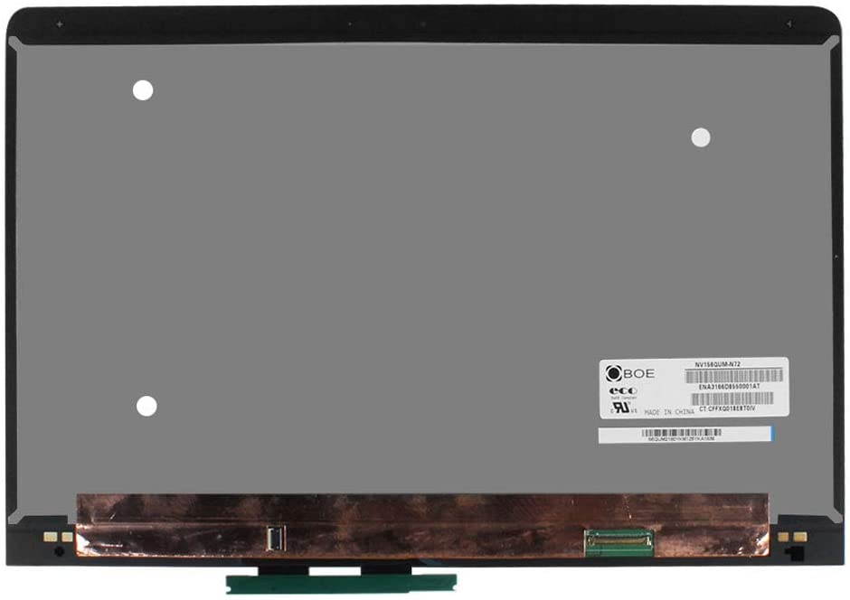 Screen Replacement for HP Spectre X360 15-BL 15T-BL 15-BL152NR 15-BL012DX 15-BL112DX 911082-001 15.6&rdquo; 4K LCD Display Touch Screen Digitizer Assembly w/ Touch Control Board