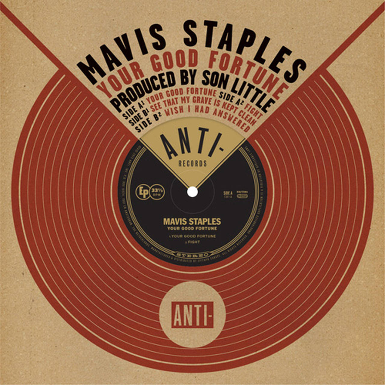 Mavis Staples Your Good Fortune 10" Vinyl EP