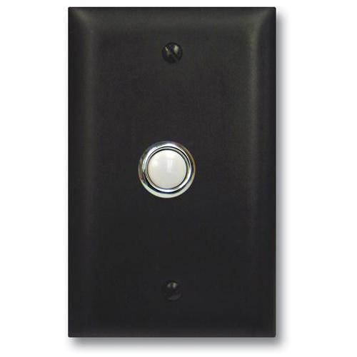 Door Bell Button Panel in Bronze