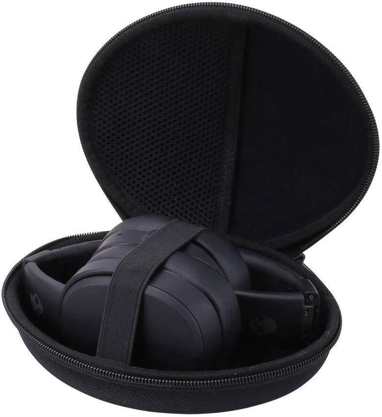 Aenllosi Hard Carrying Case for Skullcandy Crusher/Hesh 3 Bluetooth Wireless Over-Ear Headphones (Black)
