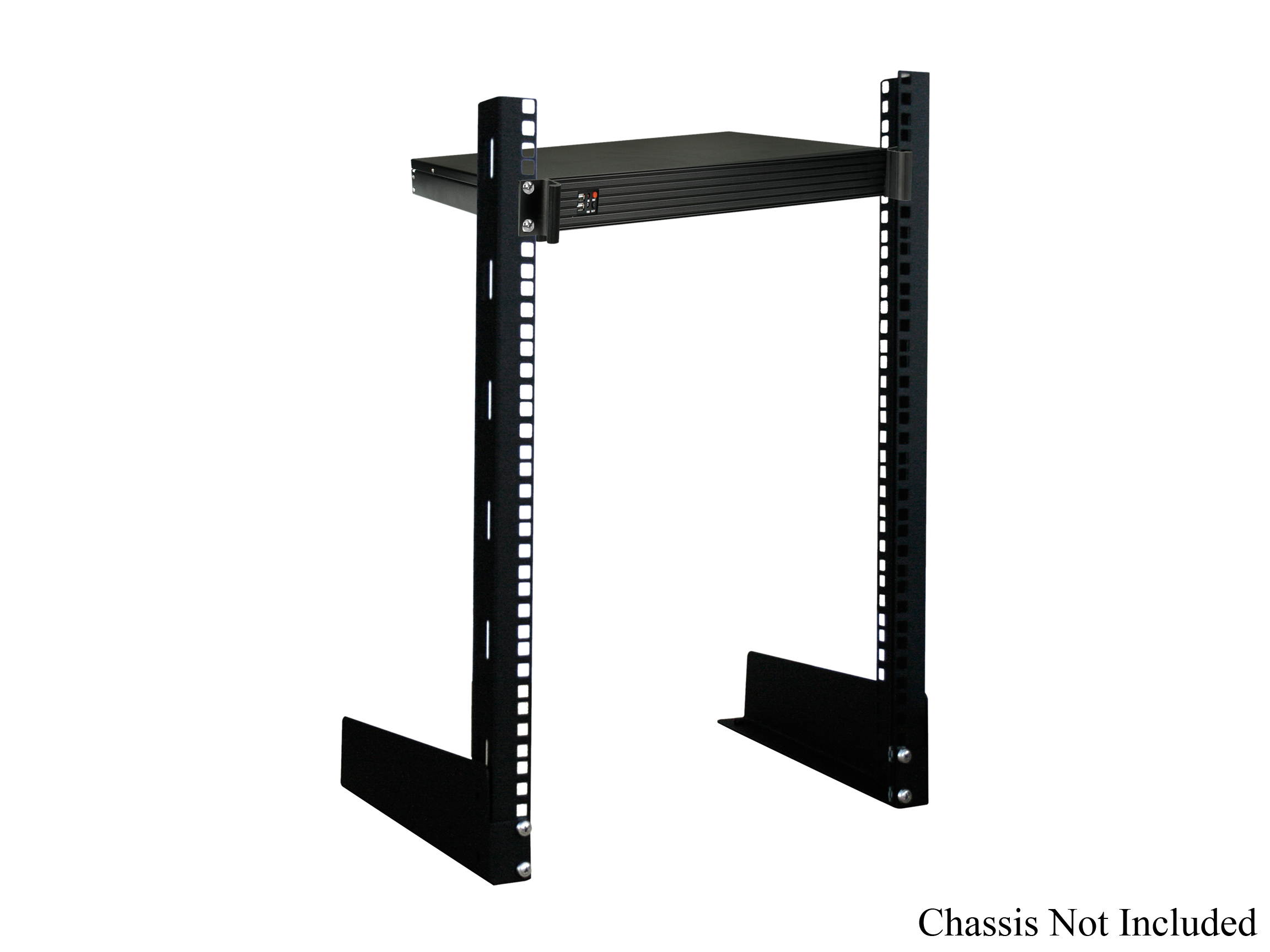 iStarUSA WUL-130B 13U Open Frame Rack Stand for Patch Panels/ Hubs/ Routers