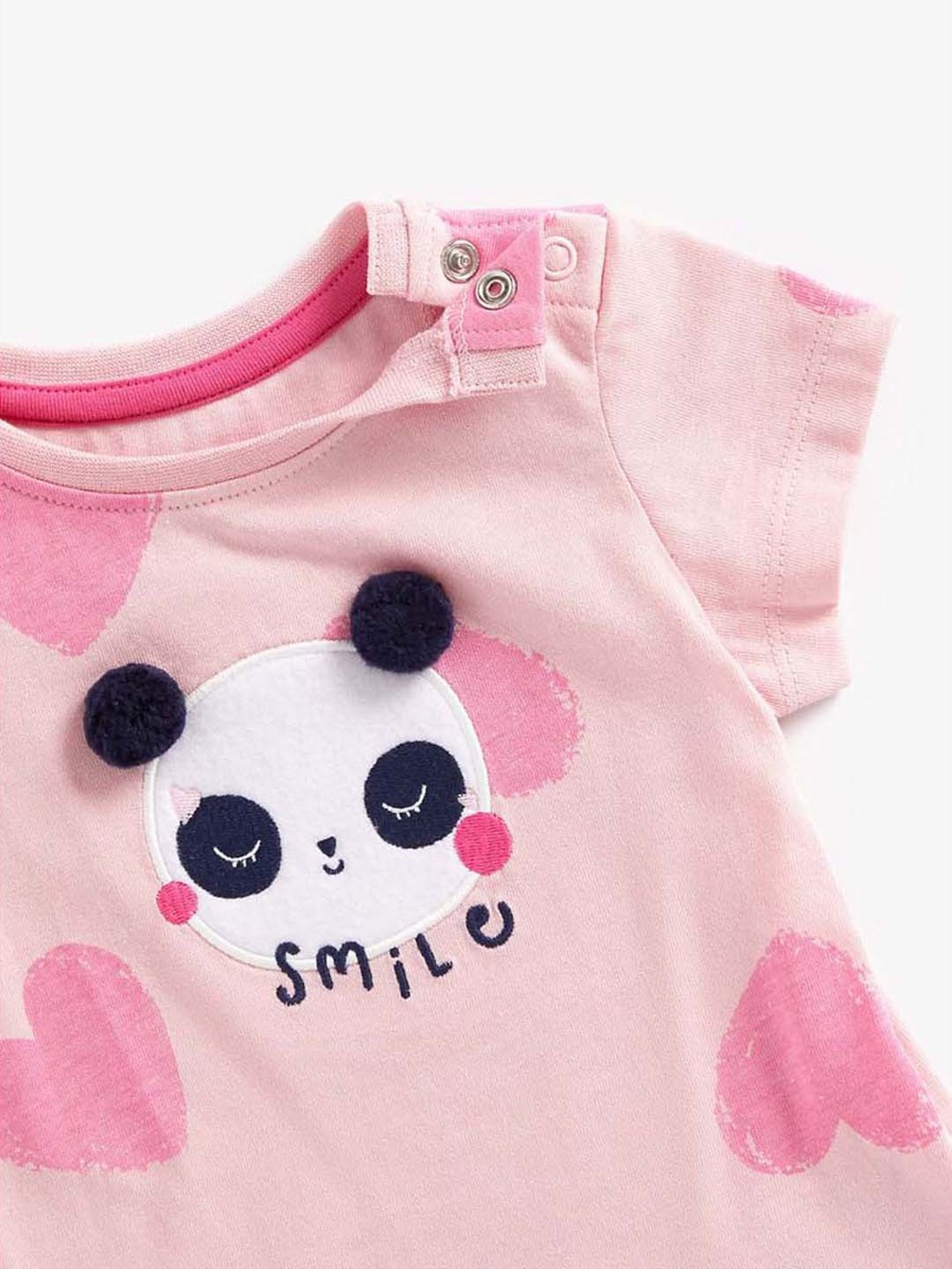 Mothercare Kids Pink Cotton Printed Top