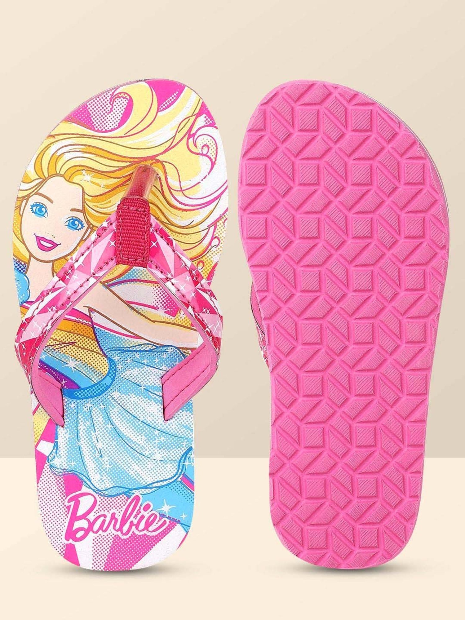 Passion Petals Kids Pink Sling Back Clogs