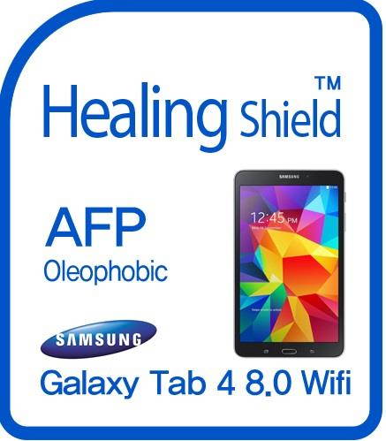 Healingshield Screen Protector Oleophobic AFP Clear Film for Samsung Tablet Galaxy Tab 4 8.0 Wifi [Front 1pc]