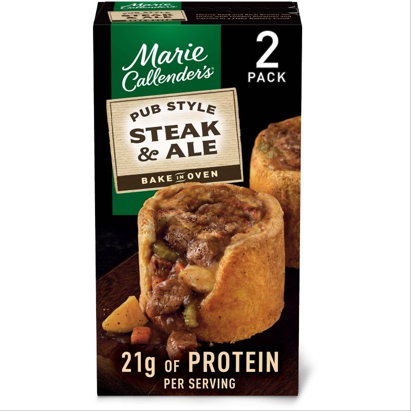 Marie Callender's Frozen Steak & Ale Style Pot Pie - 20oz