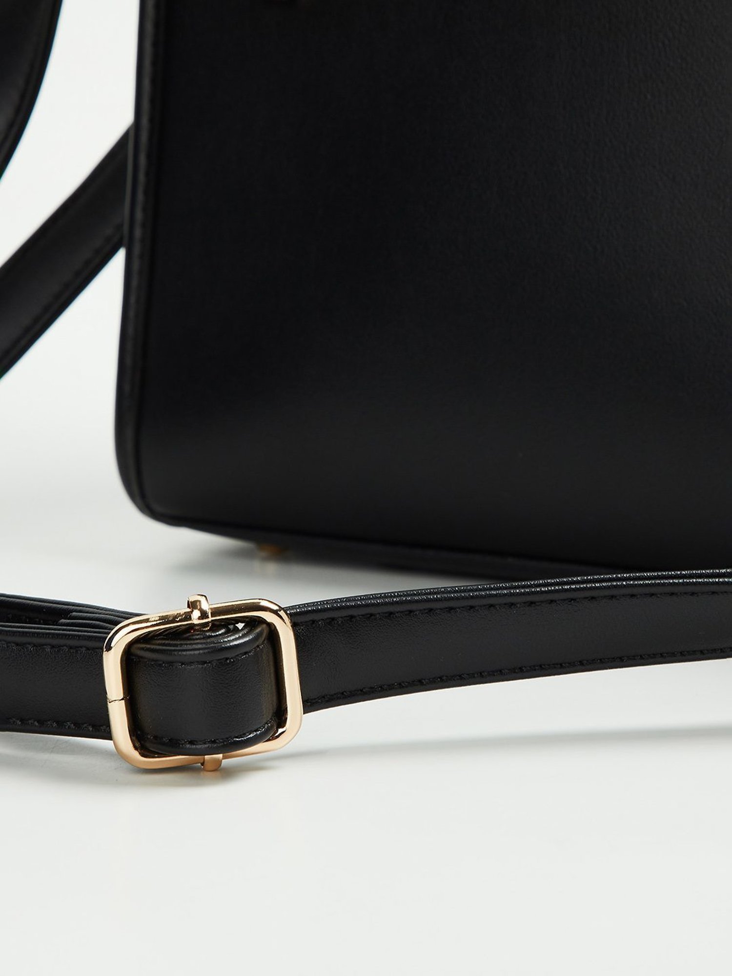 Code by Lifestyle Black Embellished Tote Bag