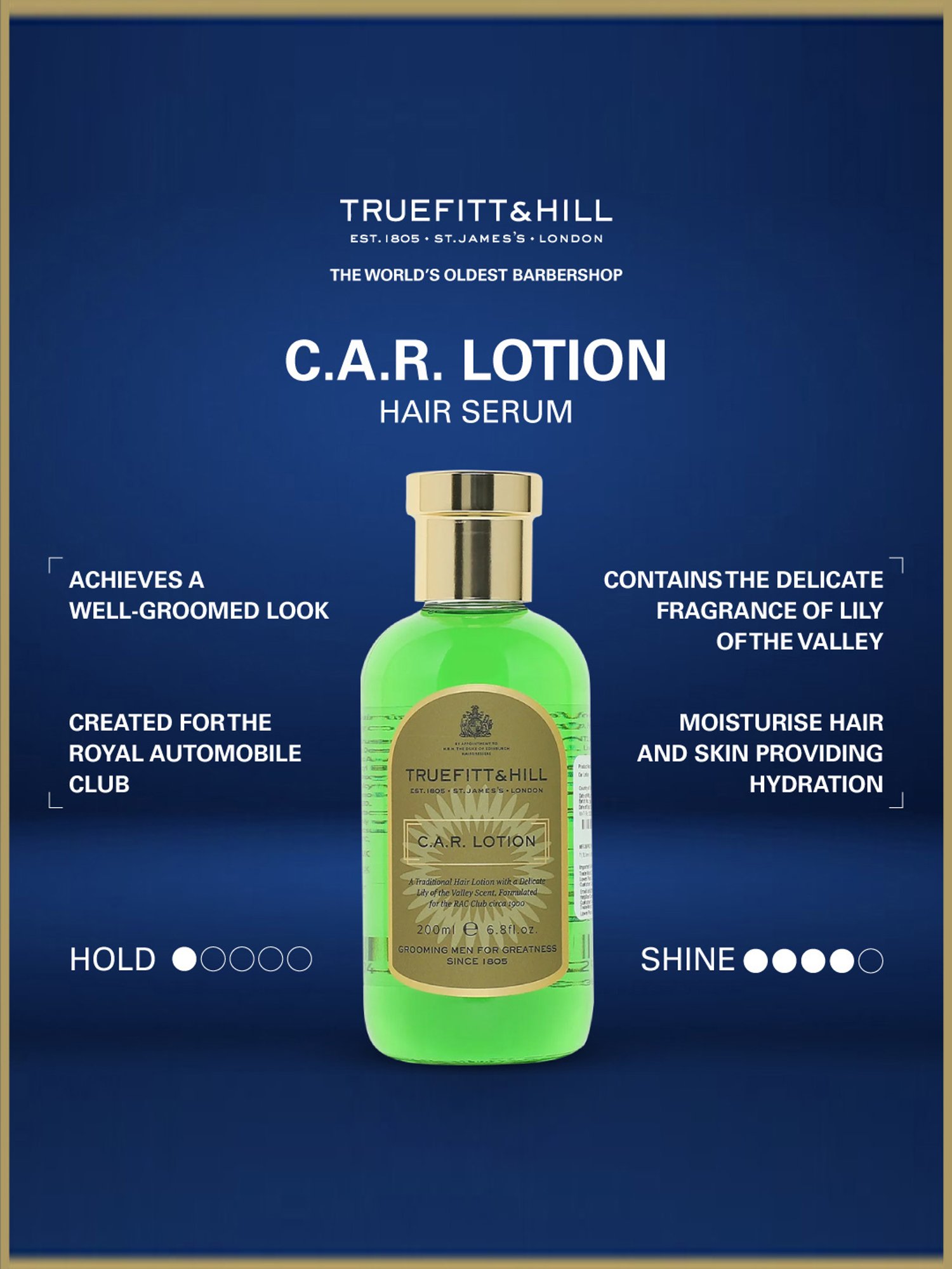 Truefitt & Hill C.A.R Lotion 200 ml for Men