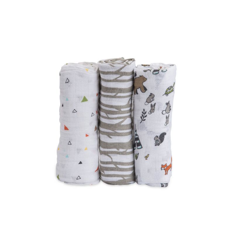 aden + anais Muslin Swaddle Blankets Harry Potter Iconic - 4pk