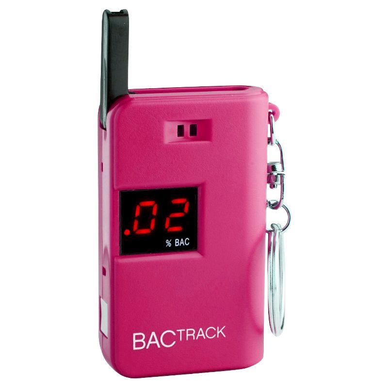 BACtrack Keychain Breathalyzer - Pink