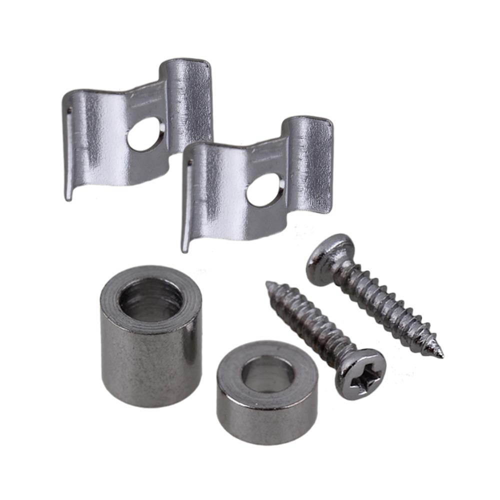 BQLZR 10Pieces Zinc Alloy Guitar String Tree Guide Retainer Spacer 0.43Inch Screw