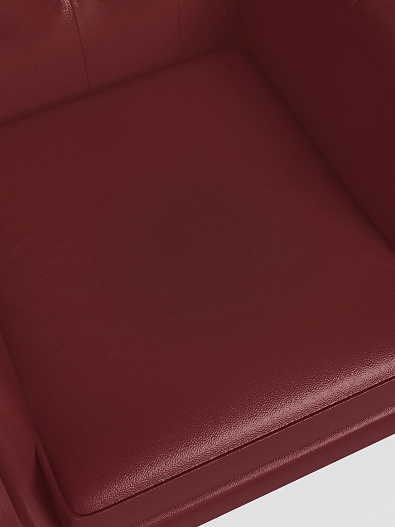 Godrej Interio Majesta Maroon Solid Wood Wing Chair