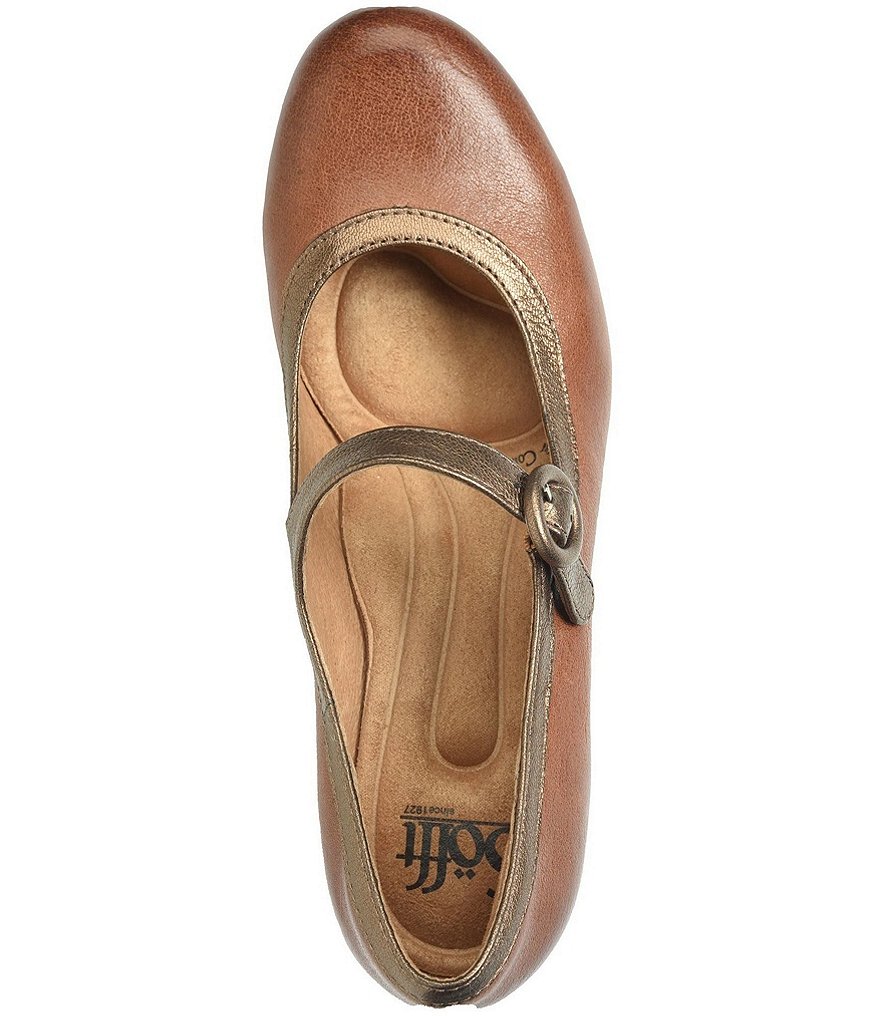 Sofft Grayling Leather Mary-Jane Pumps