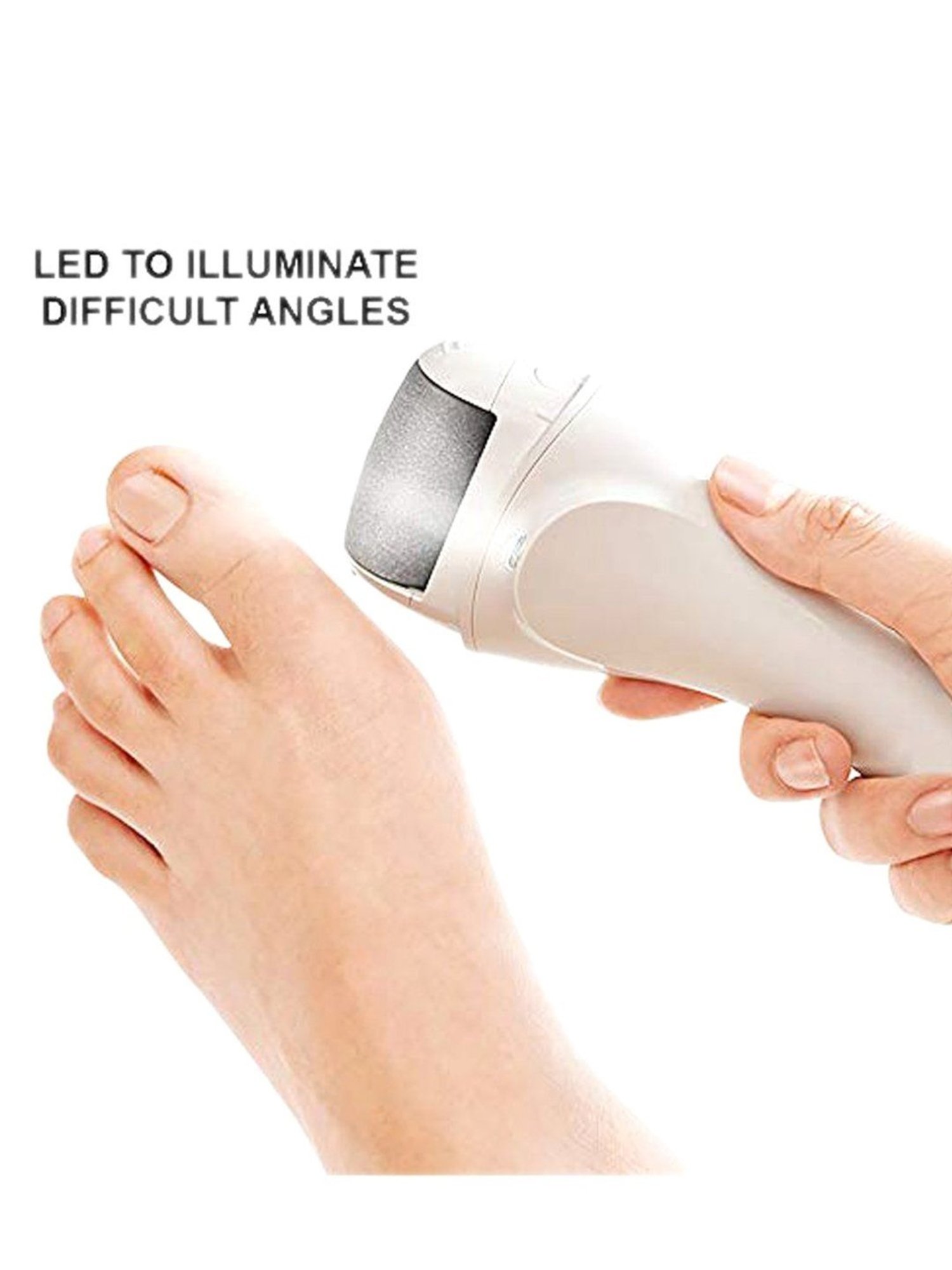 Lifelong LLPCW04 Wet and Dry Cordless Epilator (White)