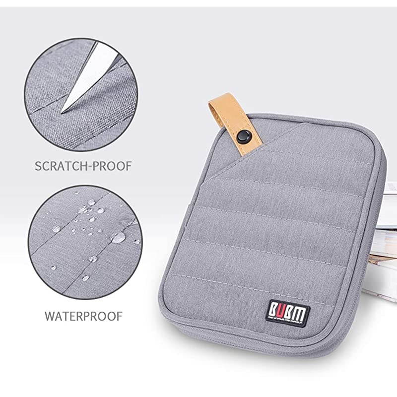 Handbag Small Size Travel Accessories Bag Electronics Organizer Cable Organizer Storage Bag for Power BankUSB Cable Flash Hard Drive Portable Travel Case Gray DIHMhui