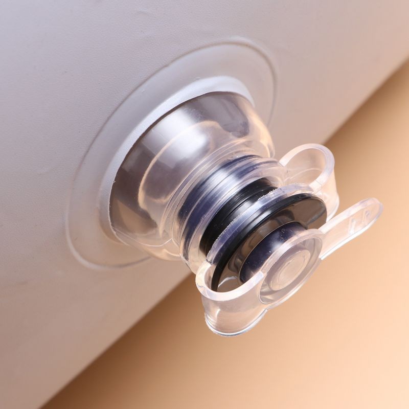 Car Travel Camping Air Bed Inflatable Mattress Car Rear Air Mattress Travel Bed (Grey)