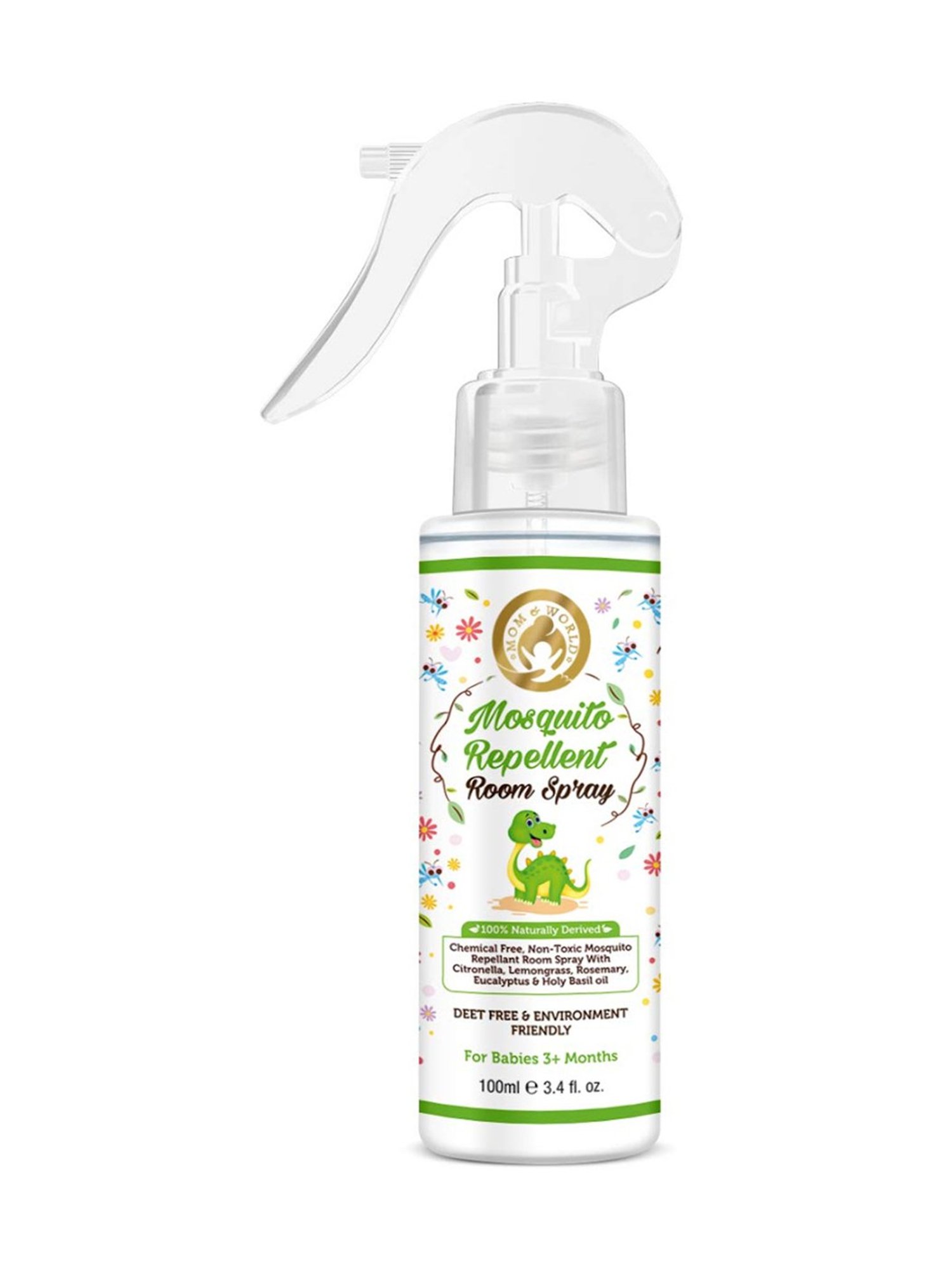 Mom & World Baby Mosquito Repellent Room Spray - 100 ml