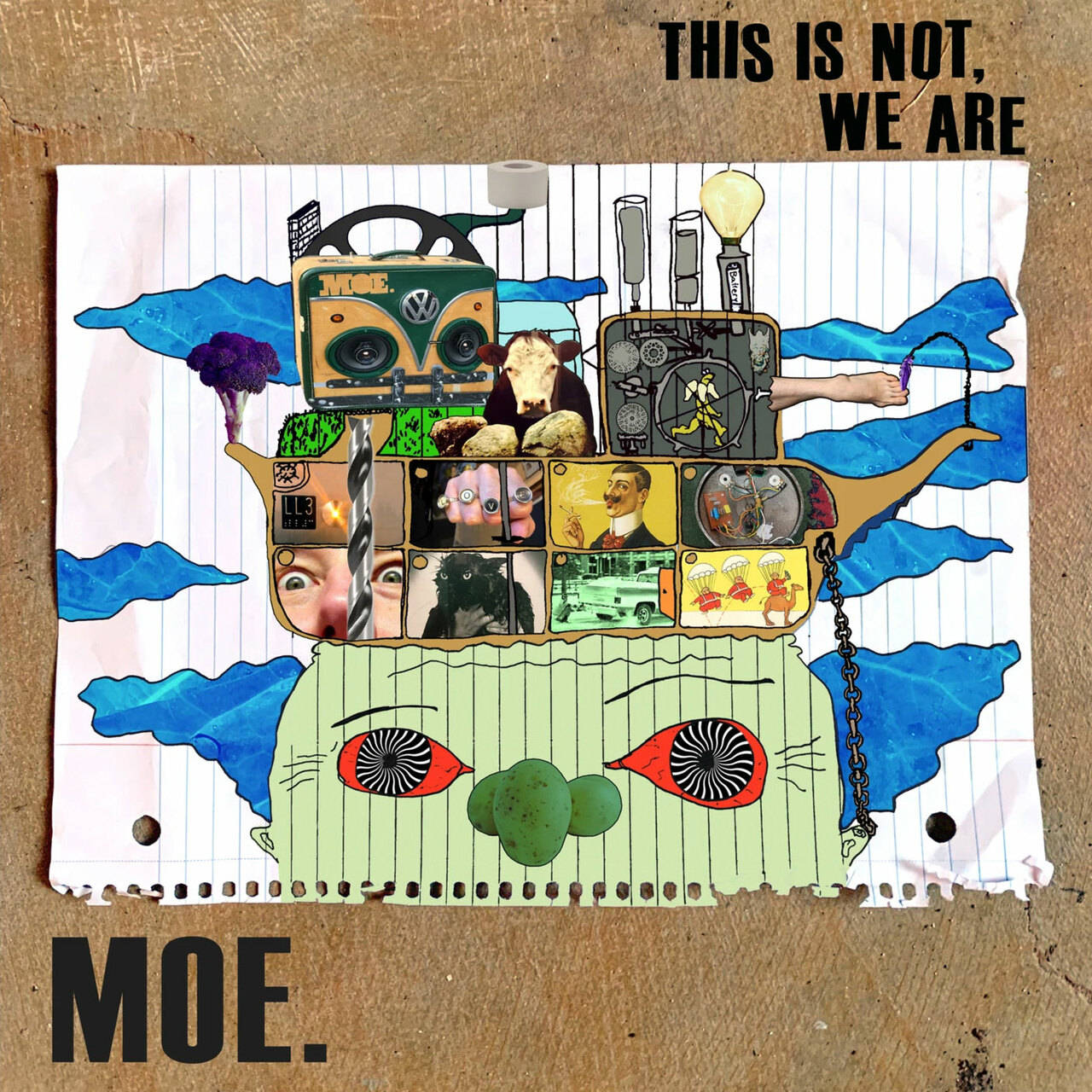 moe. This Is Not, We Are 180g LP (Blue Galaxy Vinyl)