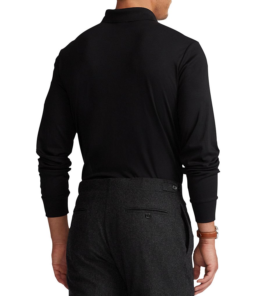 Polo Ralph Lauren Big & Tall Soft Cotton Long-Sleeve Polo Shirt