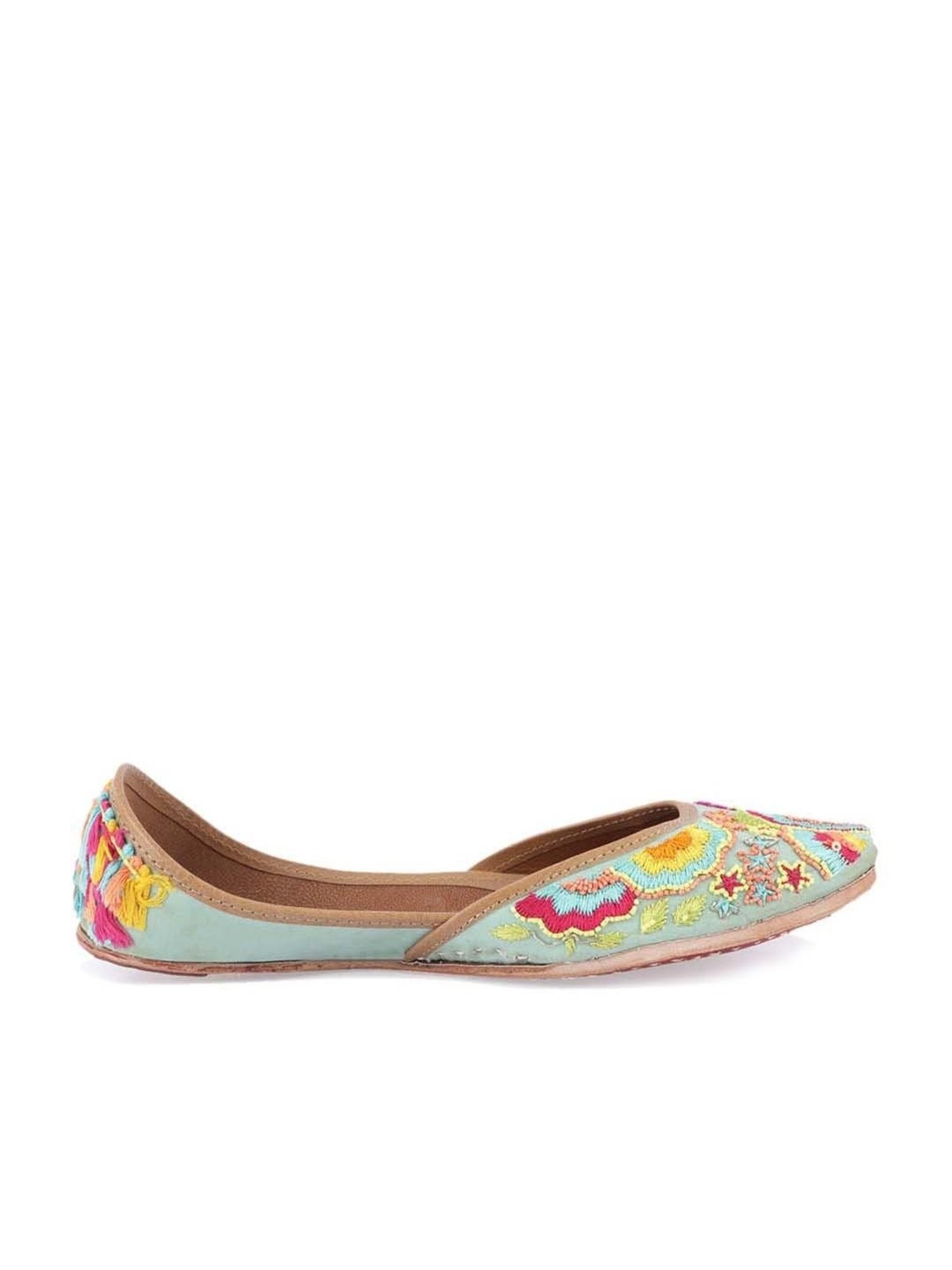Glam Story Women's Multicolor Ethnic Juttis