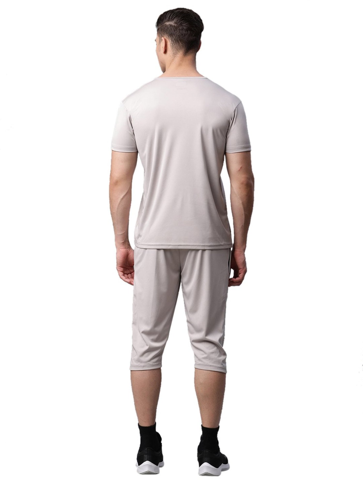 Vimal Jonney Multicolor Regular Fit T-Shirt With Capris - Pack of 3